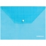 Папка-конверт на кнопке А4, Envelope Folder, 140мкм, прозрачная, ассорти