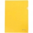 Папка-уголок А4 180мкм, прозрачная желтая