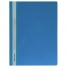 Папка-скоросшиватель пластик. А4, 180мкм, голубая с прозр. верхом
