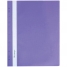 Папка-скоросшиватель пластик. перф. А4, 180мкм, фиолетовая