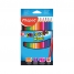 Увеличить Карандаши Color Peps Maxi 12цв., трехгран., утолщен.корпус, заточен., картон.уп., европодвес