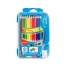 Карандаши Color Peps 12цв.+1мини ч/г, точилка, ластик, трехгран., заточен., пластик. пенал