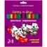 Карандаши Далматинцы 24цв., картон. уп., европодвес