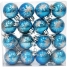 Набор пластиковых шаров 16 шт, 40 мм, голубой