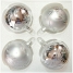 Набор стеклянных шаров Зимняя ветка 4 шт, 75 мм