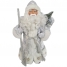 Декоративная кукла Дед Мороз 30 см, серебряный
