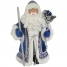 Декоративная кукла Дед Мороз 30 см, синий