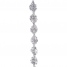 Мишура фигурная серебряная 200*4 см