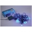 Электрогирлянда светодиодная 100 ламп, синий, 8 режимов, 11,5 м