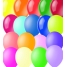 Воздушные шары, 100шт, M9/23см, пастель+декоратор, ассорти