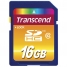 Карта памяти SDHC 16Gb class10 Transcend