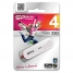 Память SiliconPower USB Flash  4GB USB2.0 Luxmini 320 белый