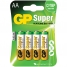 Увеличить Элемент питания LR06 GP Super Alkaline 15A BC4