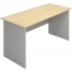 Стол письменный прямоугольный, 1200*700*750, Импакт/Берёза-Серый