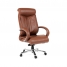 Кресло руководителя Chаirman 420 CH, кожа коричневая, механизм качания