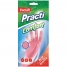 Перчатки резиновые PACLAN PRACTI COMFORT S, пара розовые